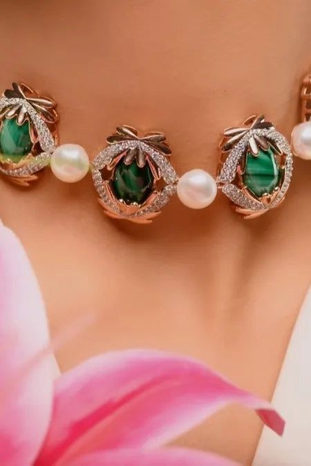 Amaryllis necklace x Meghna pahwa