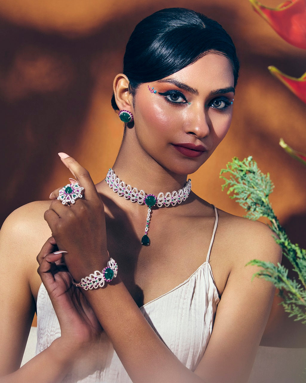 Columbine Choker x Meghna Pahwa