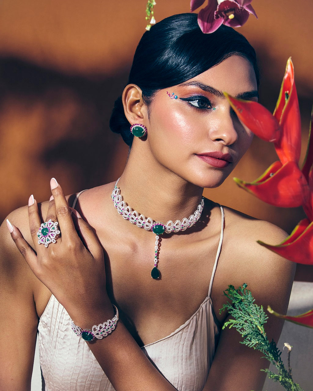 Columbine Choker x Meghna Pahwa