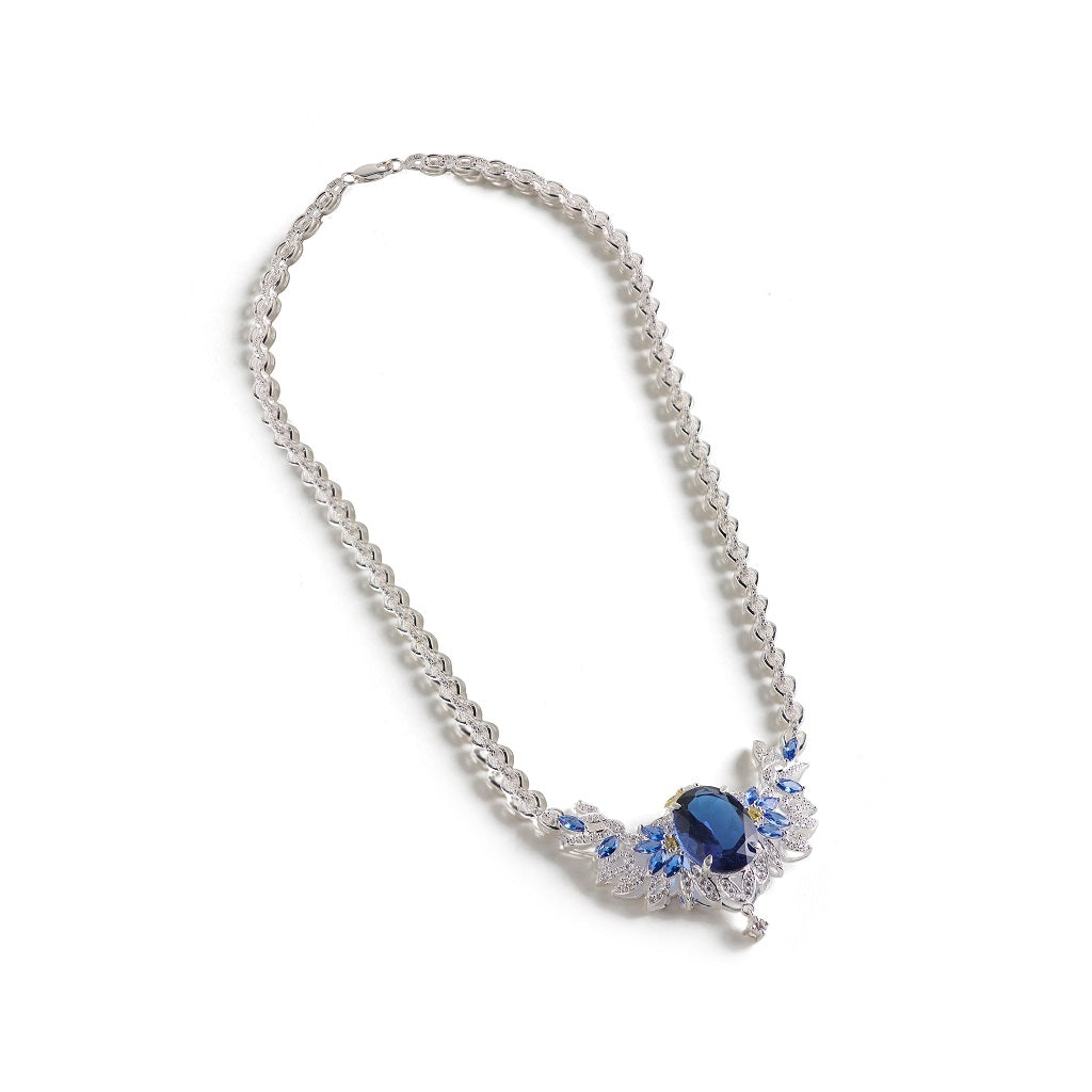 Blue Bonnet Necklace