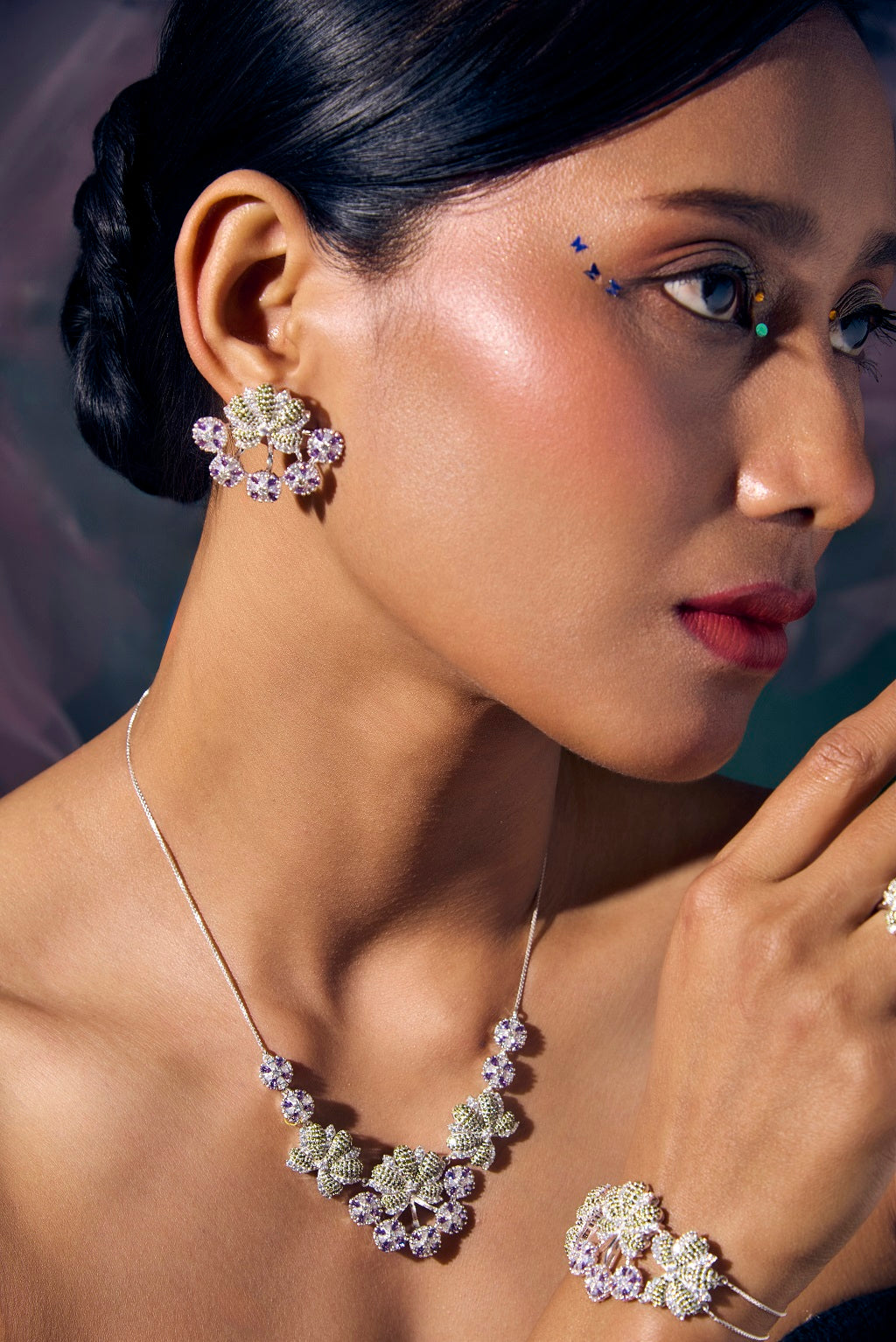 Calico Aster Earring X Niki Mehra