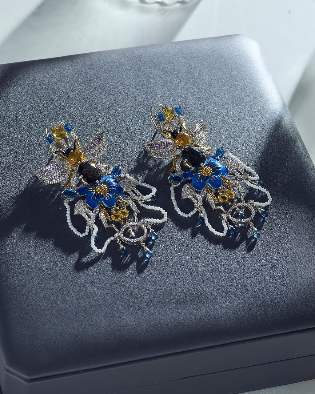 Beebalm Long Earring