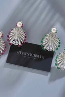 Alexandra earring (green)