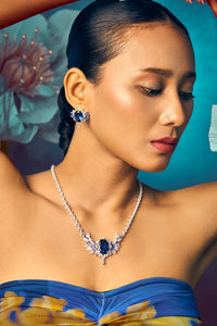 Blue Bonnet Necklace