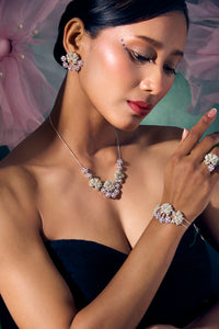 Calico Aster Necklace