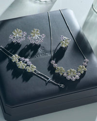 Calico Aster Earring