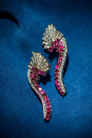 Sea Horse Earings (Tourmalines)