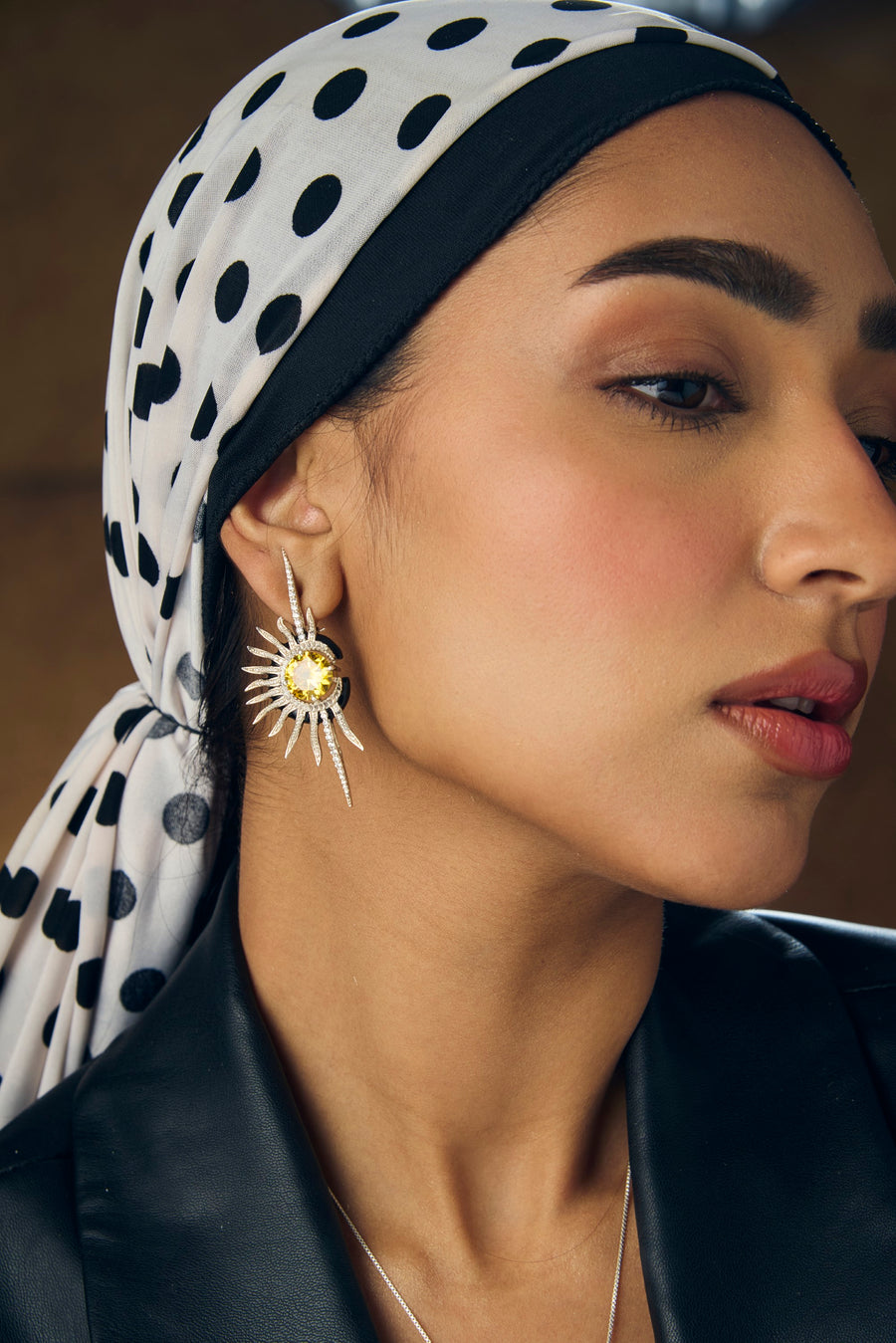Moonkissed earring X Roshni Bhatia